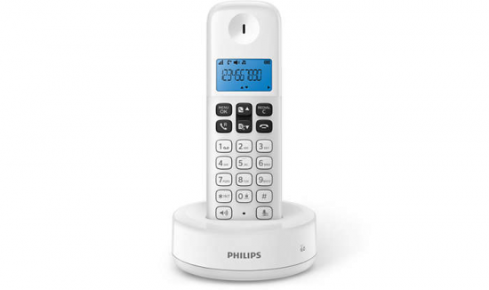 TELEFONO DECT Philips D1611W blanco